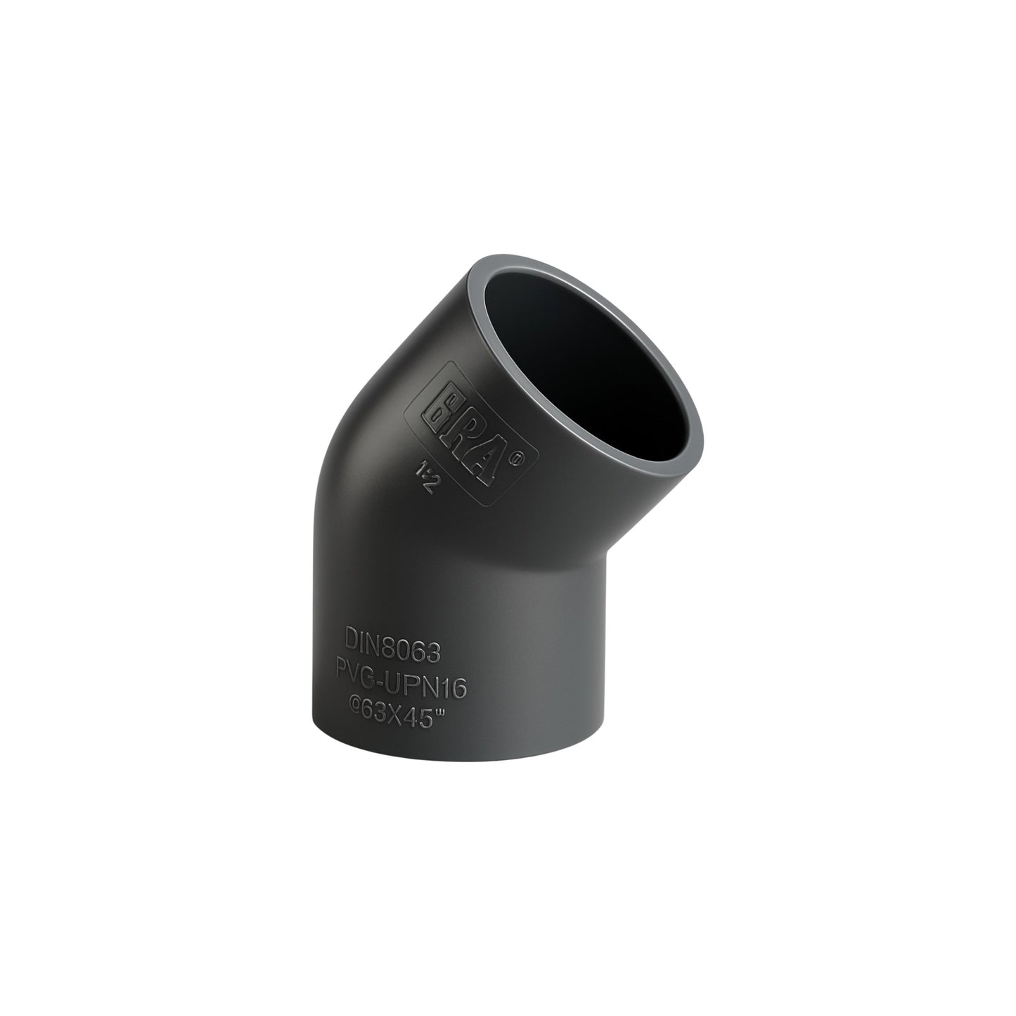 Coude a 45° en PVC série US6E01
