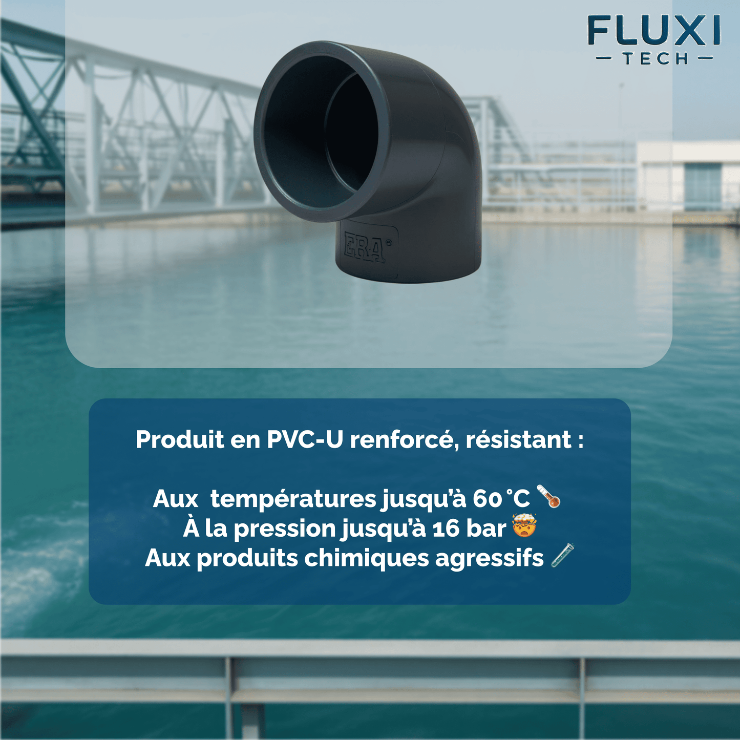 Coude à 90° en PVC à Coller
