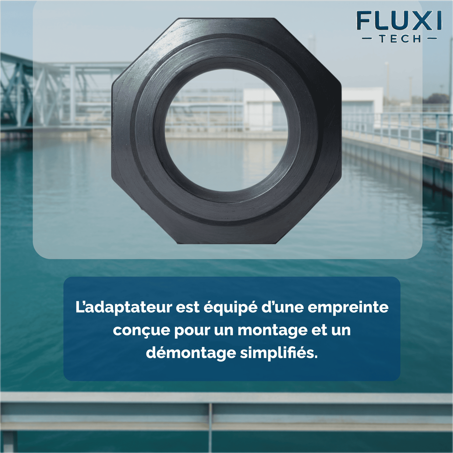 Adaptateur Embout Femelle à Coller / Embout Mâle à Visser en PVC