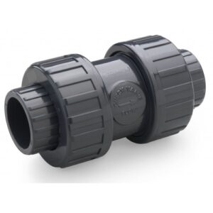 Clapet anti-retour conique PVC-U à ressort – PN16 – Raccord à coller